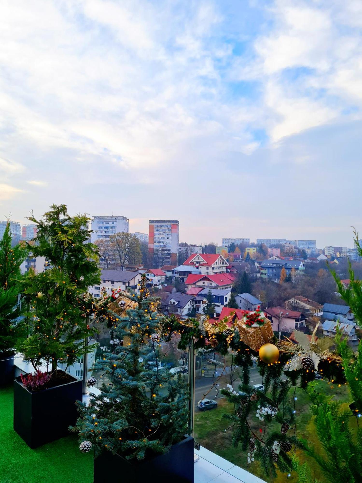 Ferienwohnung Penthouse Aeroport Iasi Exterior foto