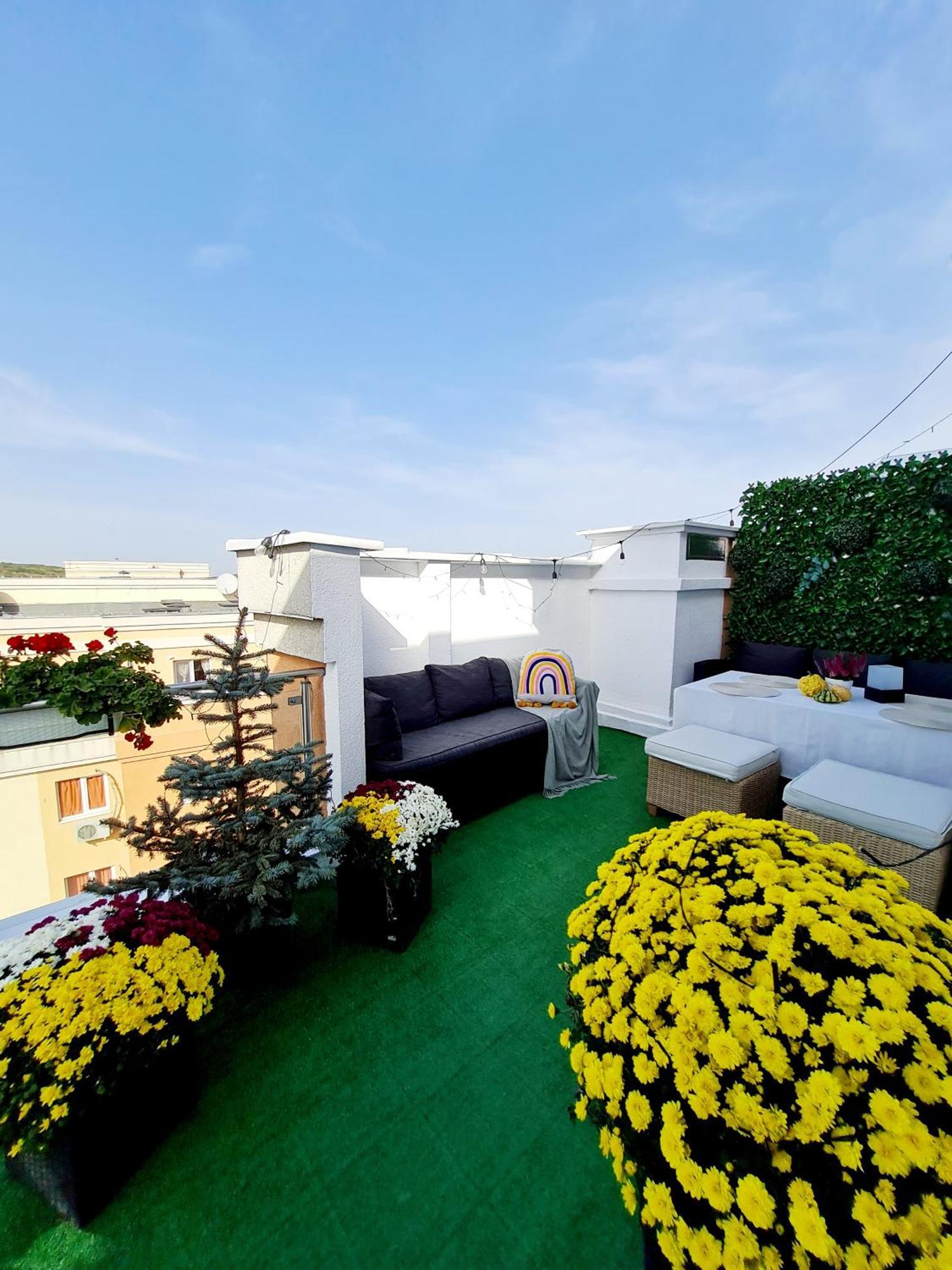 Ferienwohnung Penthouse Aeroport Iasi Exterior foto