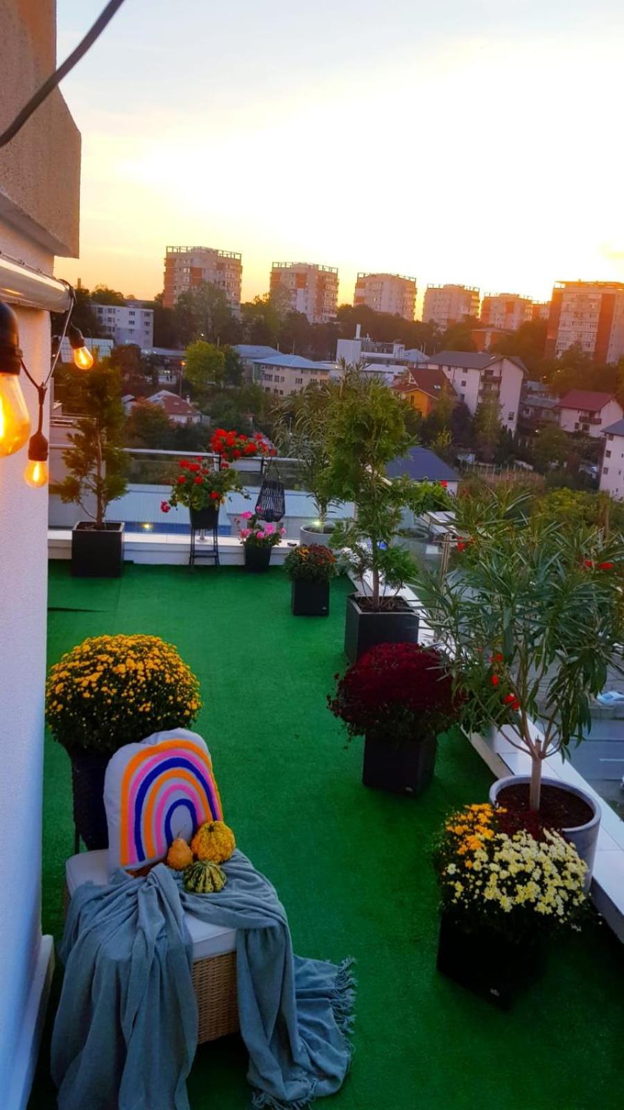 Ferienwohnung Penthouse Aeroport Iasi Exterior foto