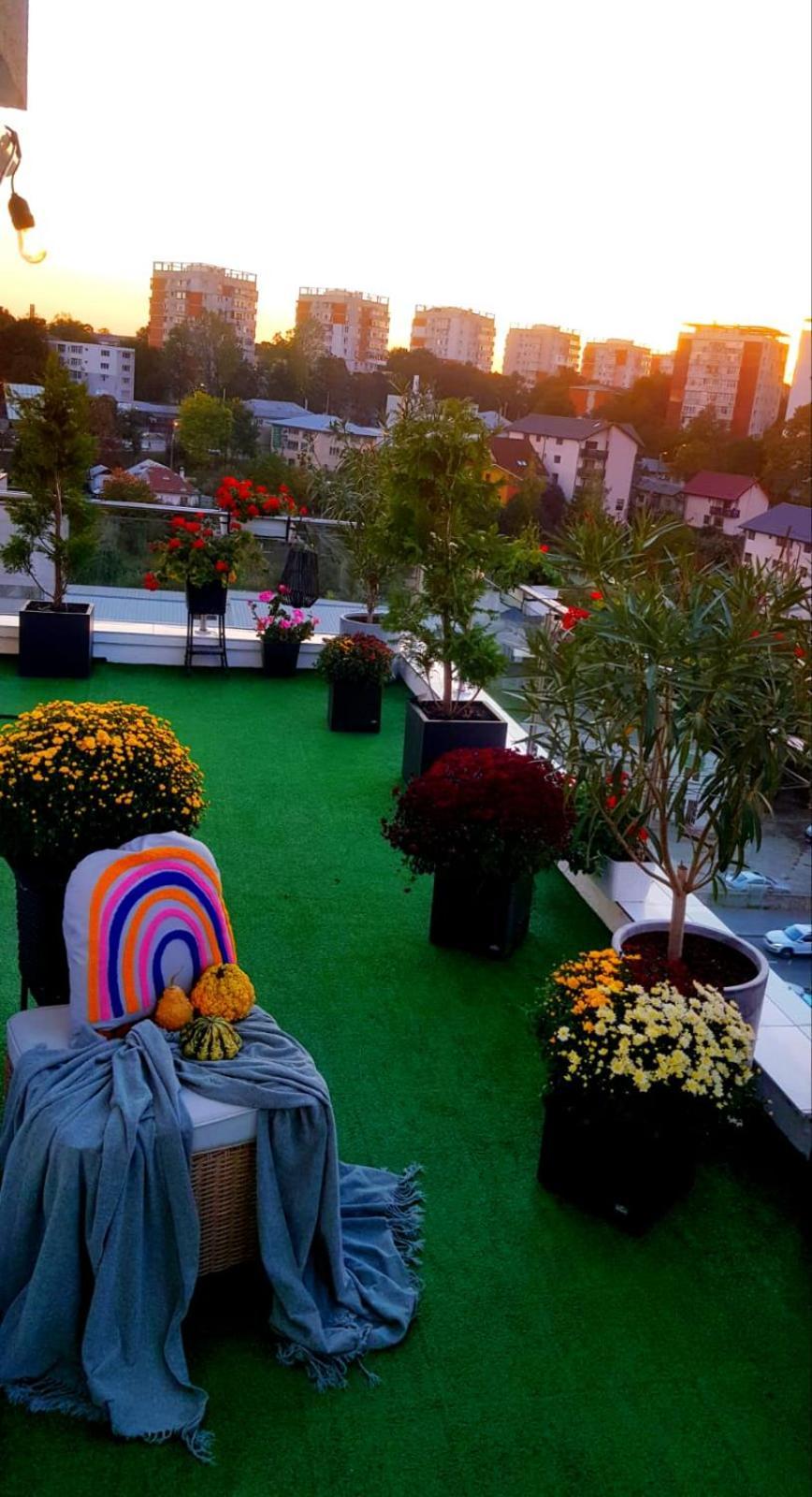 Ferienwohnung Penthouse Aeroport Iasi Exterior foto