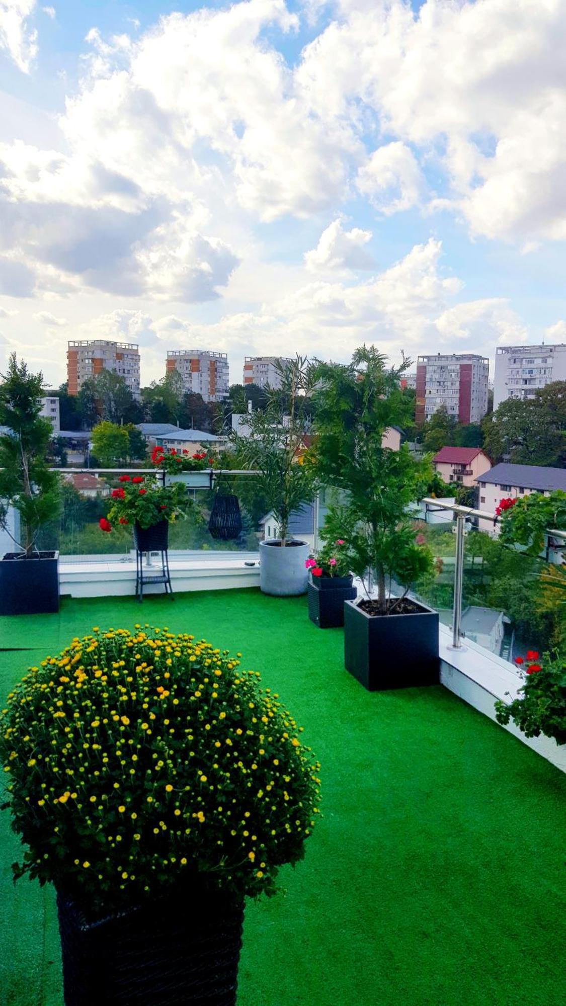 Ferienwohnung Penthouse Aeroport Iasi Exterior foto